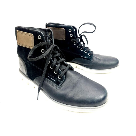 Timberland Bradstreet Hiker Size 9.5 Leather Sensorflex Ankle Hiking Boots Black main image 7